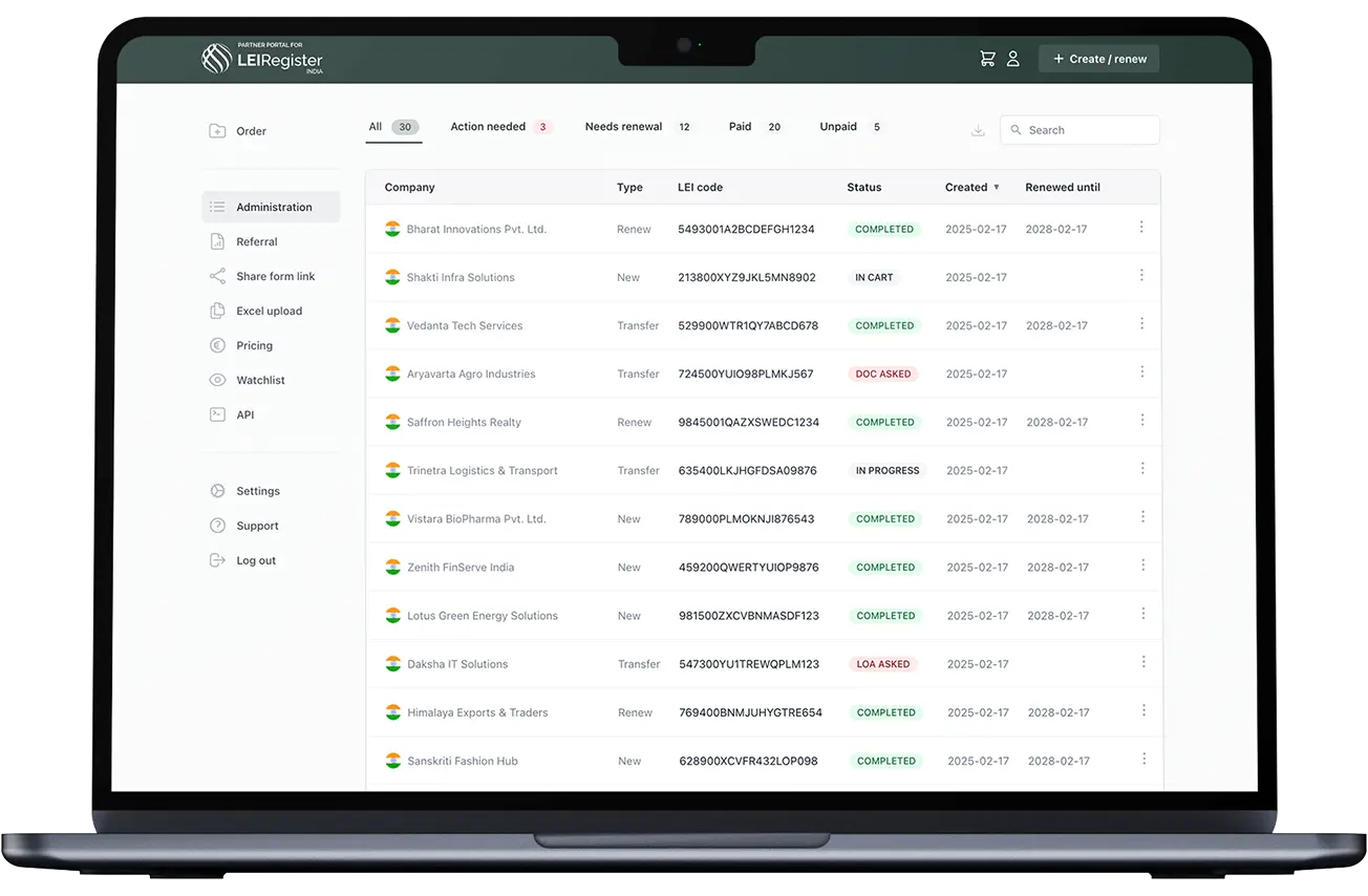 Partner platform demo