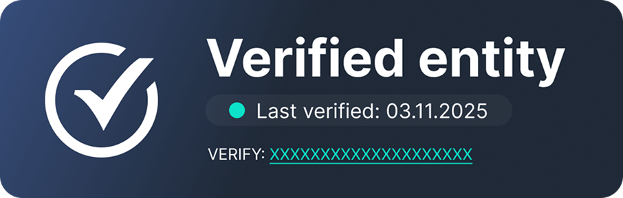 Illustrative LEI tag image