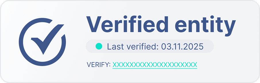 Illustrative LEI tag image